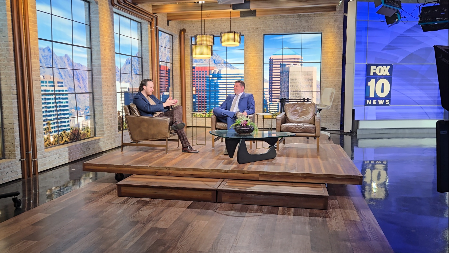 Connor Thomas Appears Live On Fox 10 To Discuss Bad Omen